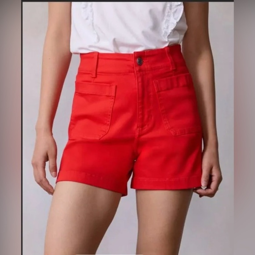 NEW…Lc Lauren Conrad Super High-Rise Patch Pocket Shorts